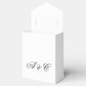 Gepersonaliseerde partij gunsttassen bedankdoosjes (Geopend)