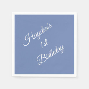 Gepersonaliseerde partij servetten