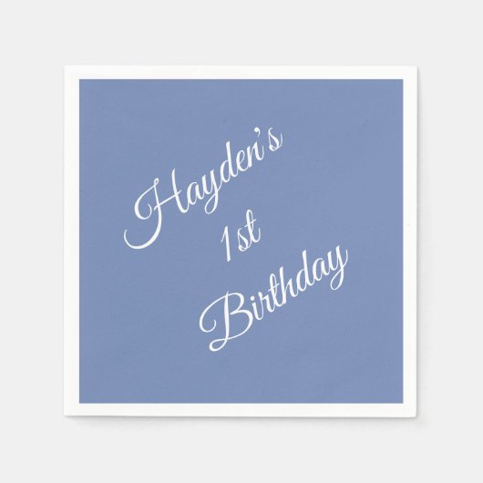 Gepersonaliseerde partij servetten (Voorkant)