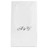 Gepersonaliseerde partijzakken klein cadeauzakje (Voorkant)