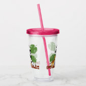Gepersonaliseerde Party Animal Safari Giveaway Acryl Drinkbeker (Links)
