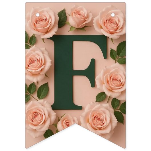 Gepersonaliseerde Party Bunting Banner Kit met Str (Tweede vlag)