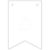 Gepersonaliseerde Party Bunting · Huwelijk & Verja Vlaggetjes (Eerste vlag)