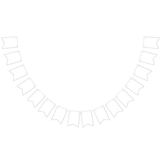 Gepersonaliseerde party bunting | Laten we het vie Vlaggetjes (Alle)