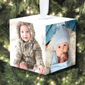 Gepersonaliseerde Pasgeboren Baby Foto Kerstmis Decoratie