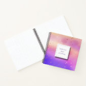 Gepersonaliseerde Pastel Baby Journal Notitieboek (Binnen)