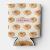 Gepersonaliseerde Pastel Donut Sprinkle Pattern Blikjeskoeler (Voorkant)