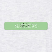 Gepersonaliseerde pastel gekleurde Kinder terug na Labels (Design 1)