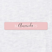 Gepersonaliseerde pastel gekleurde Kinder terug na Labels (Design 2)