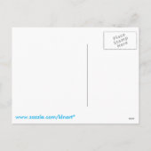 Gepersonaliseerde Pastel Gekleurde Paaseieren Post Feestdagenkaart (Achterkant)