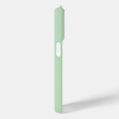 Gepersonaliseerde Pastel Groene Hond Foto Case-Mate iPhone Case (Achterkant / Rechts)