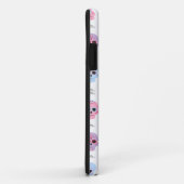 Gepersonaliseerde pastel kleur schedel patroon Case-Mate iPhone case (Achterkant/rechts)