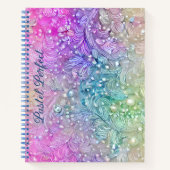 Gepersonaliseerde pastel perfect notitieboek (Voorkant)