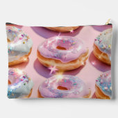 Gepersonaliseerde Pastel Roze Donut Glans Etui (Achterkant)