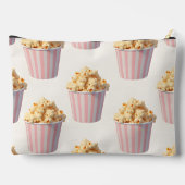 Gepersonaliseerde pastel roze popcorn emmer etui (Achterkant)