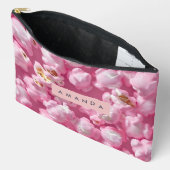 Gepersonaliseerde Pastel Roze Popcorn Etui (Open)
