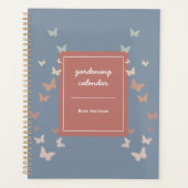 Gepersonaliseerde Pastel Tuinieren Journal Planner (Voorkant)