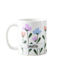 Gepersonaliseerde pastelbloemen