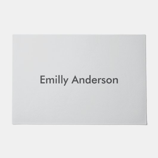 Gepersonaliseerde pasteldeurmat | Uw aangepaste te Deurmat (Voorkant)