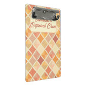 Gepersonaliseerde pastelplanner – Mijn georganisee Mini Klembord (Schuin)