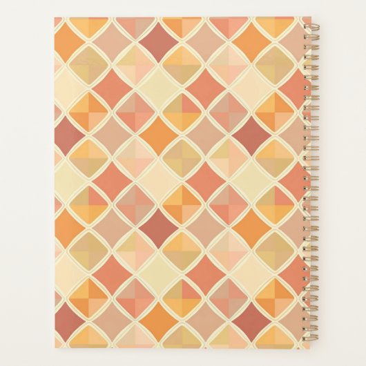 Gepersonaliseerde pastelplanner – Mijn georganisee Planner (Achterkant)