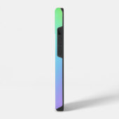 Gepersonaliseerde pastelverloop iPhone hoesje (Linkerkant)