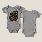 Gepersonaliseerde Patchwork Pump Halloween (Ontwerp Voorkant & Achterkant)