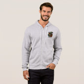 Gepersonaliseerde Patchwork Pump Halloween Hoodie (Voorkant volledig)
