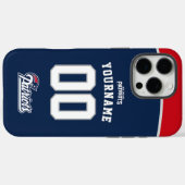 Gepersonaliseerde Patriots Jersey Amerikaans Footb Case-Mate iPhone Case (Achterkant (horizontaal))