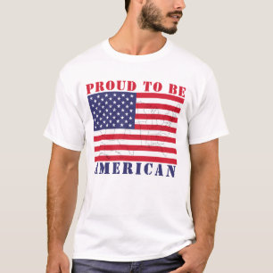 Gepersonaliseerde Patriottische Draag Uw Vlag Trot T-shirt