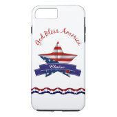 Gepersonaliseerde Patriottische iPhone 7-plus Hoes (Achterkant)