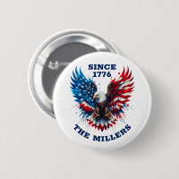 Gepersonaliseerde patriottische kleuren America Bo