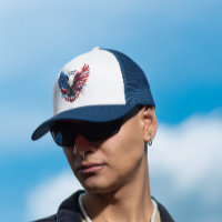 Gepersonaliseerde patriottische kleuren America Bo