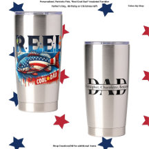 Gepersonaliseerde, patriottische vis, "Reel Cool D