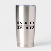 Gepersonaliseerde, patriottische vis, "Reel Cool D Geïsoleerde Drinkbeker (Achterkant)