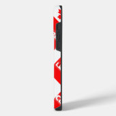 Gepersonaliseerde Patriottische vlag van Canada iPhone Hoesje (Linkerkant)