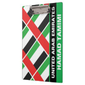 Gepersonaliseerde Patriottische vlag Verenigde Ara Klembord (Links)