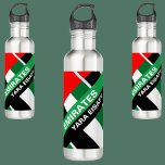 Gepersonaliseerde Patriottische vlag Verenigde Ara Waterfles<br><div class="desc">Gepersonaliseerde Patriottische Verenigde Arabische Emiraten Vlag Waterfles. Pas het aan met jouw naam voor een chique girly unieke look.</div>