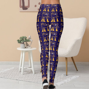 Gepersonaliseerde Patroon Grappig Huisdier Katten  Leggings