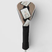 Gepersonaliseerde Pattern Golf Head Hoesje met Fot Golfheadcover (Voorkant)