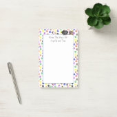 Gepersonaliseerde Paw Prints met Hond en Kat 4 X 6 Post-it® Notes (Kantoor)