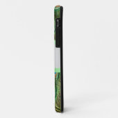 Gepersonaliseerde Peacock Pattern Green Bow Case-Mate iPhone Case (Achterkant/links)