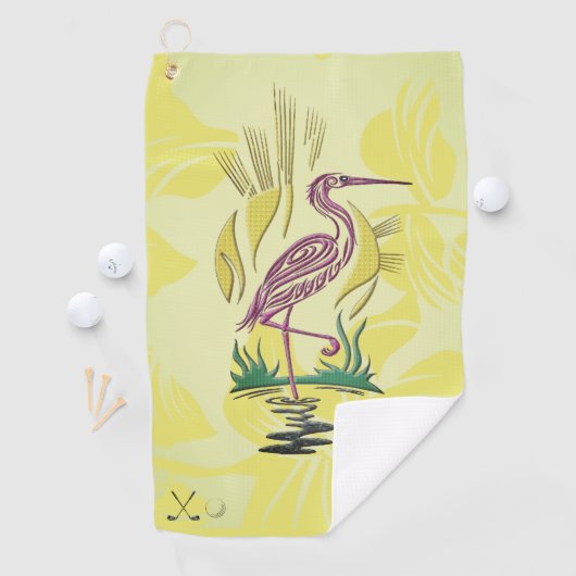 Gepersonaliseerde Pelican Bird Golf Handdoek (Insitu)