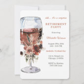 Gepersonaliseerde pensioenpartij Sjabloon Kaart (Voorkant)