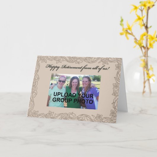 Gepersonaliseerde pensioenregeling Kaart (Gele Bloem)