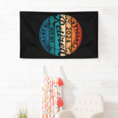 Gepersonaliseerde pensionering officieel gepension spandoek (Insitu)