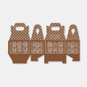 Gepersonaliseerde peperkoek vakantie trakteert Ker Bedankdoosjes (Uitgevouwen)