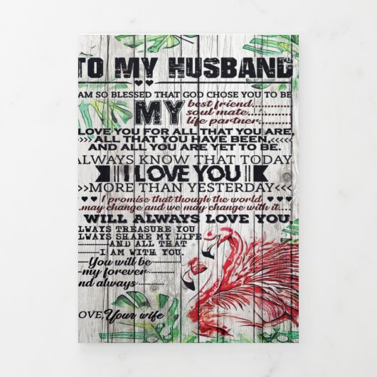 Gepersonaliseerde perfecte brief | Brief van mijn  Drieluik Aankondiging (Cover)