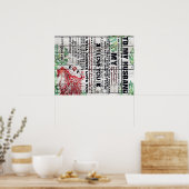Gepersonaliseerde perfecte brief | Brief van mijn Poster (Keuken)