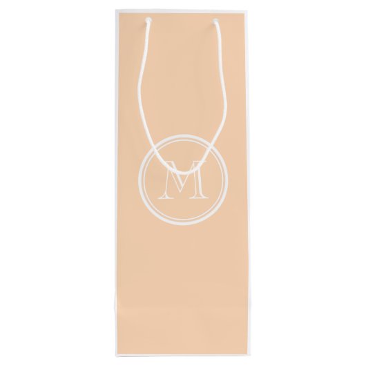 Gepersonaliseerde Persoonsverhoging High End gekle Wijn Cadeautas (Achterkant)